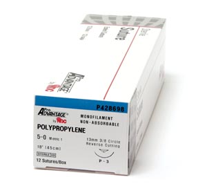 Suture Polypropylene Blue Mono C6 18' =8683G (FS .. .  .  